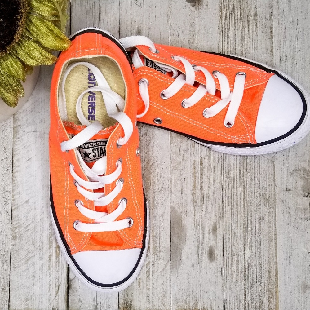 Kids youth Converse bright coral